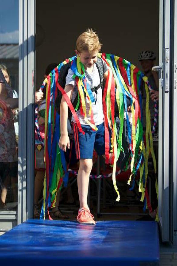 Die Verabschiedung der Viertklässler:innen